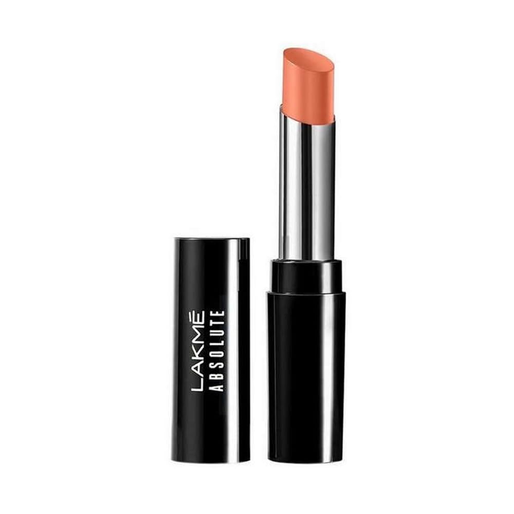 LAKMÉ Absolute Skin Dew Satin Lipstick - Dewy & Satin Finish, Vibrant Long-Lasting Colors, Hydrating Formula with Avocado Oil & Hyaluronic Acid | Perfect for Everyday Wear, Date Nights & Special Occasions