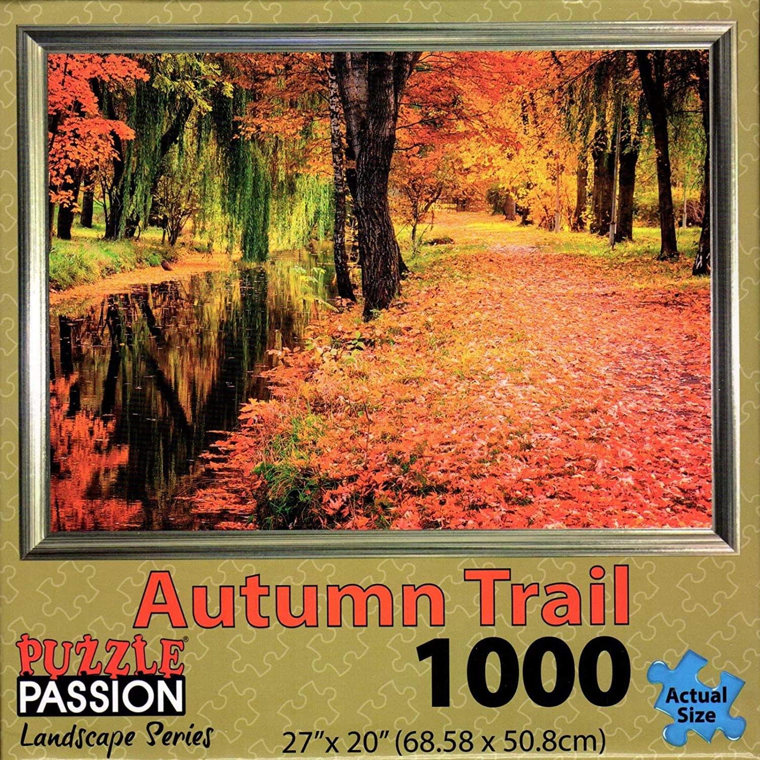Puzzle Passion - Autumn Trail - 1000 Piece Jigsaw Puzzle for Adults | Premium Quality Challenging Puzzle | Perfect for Family Game Night & Stress Relief