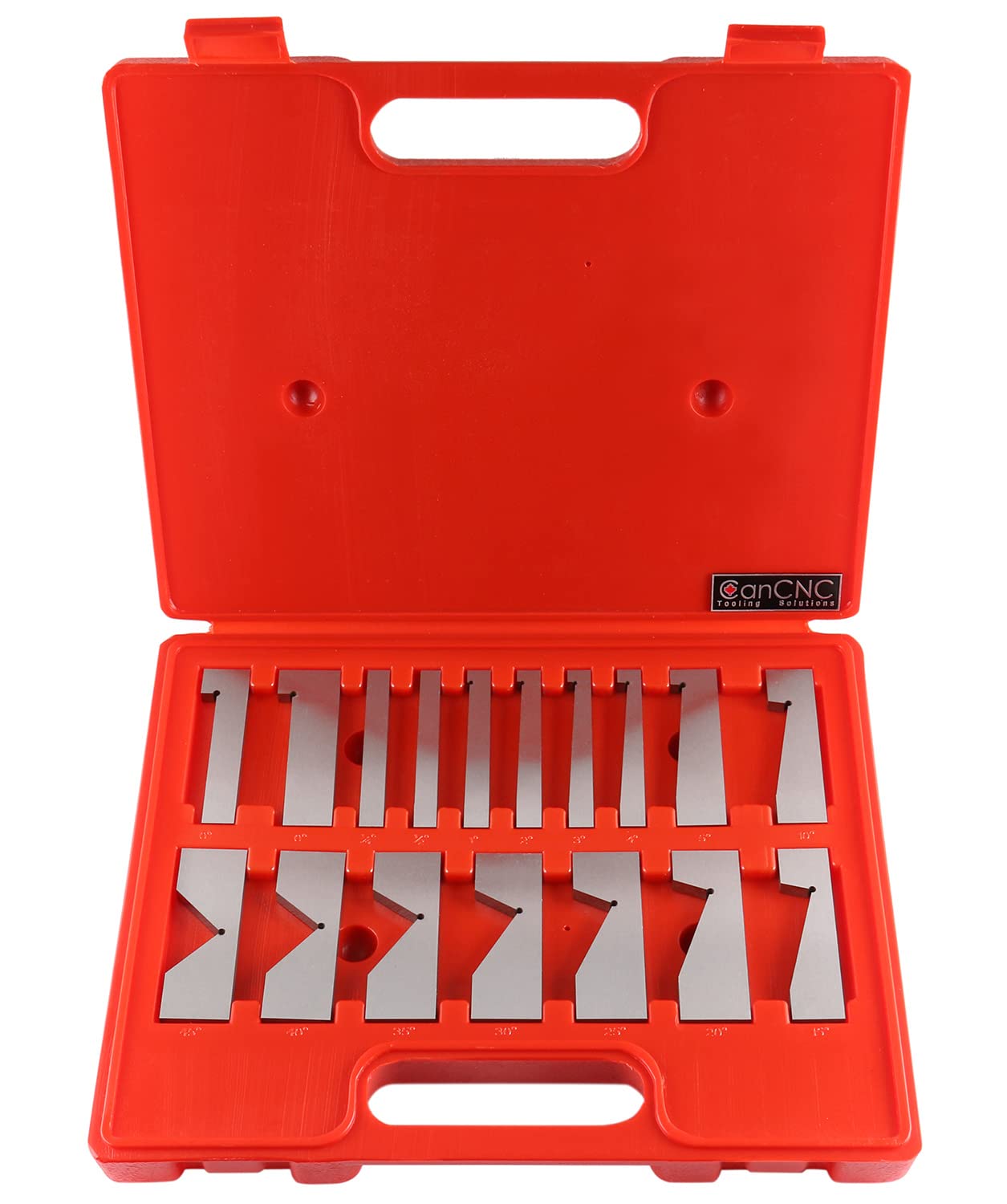 Accusize 17-Piece Precision Angle Block Set, EJ99-2117 - High Accuracy Measuring Tool for Metalworking, Woodworking & Engineering Projects