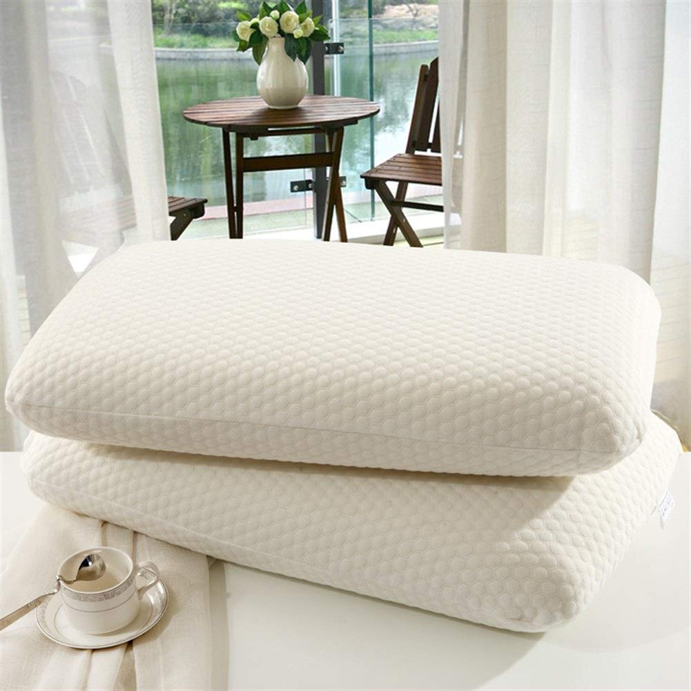 Slow Rebound Memory Foam Pillow for Adults - Orthopedic Neck Support, Breathable & Hypoallergenic - Perfect for Side Sleepers, Back Pain Relief & Better Sleep (Gray) - Ideal for Home, Office & Travel Use