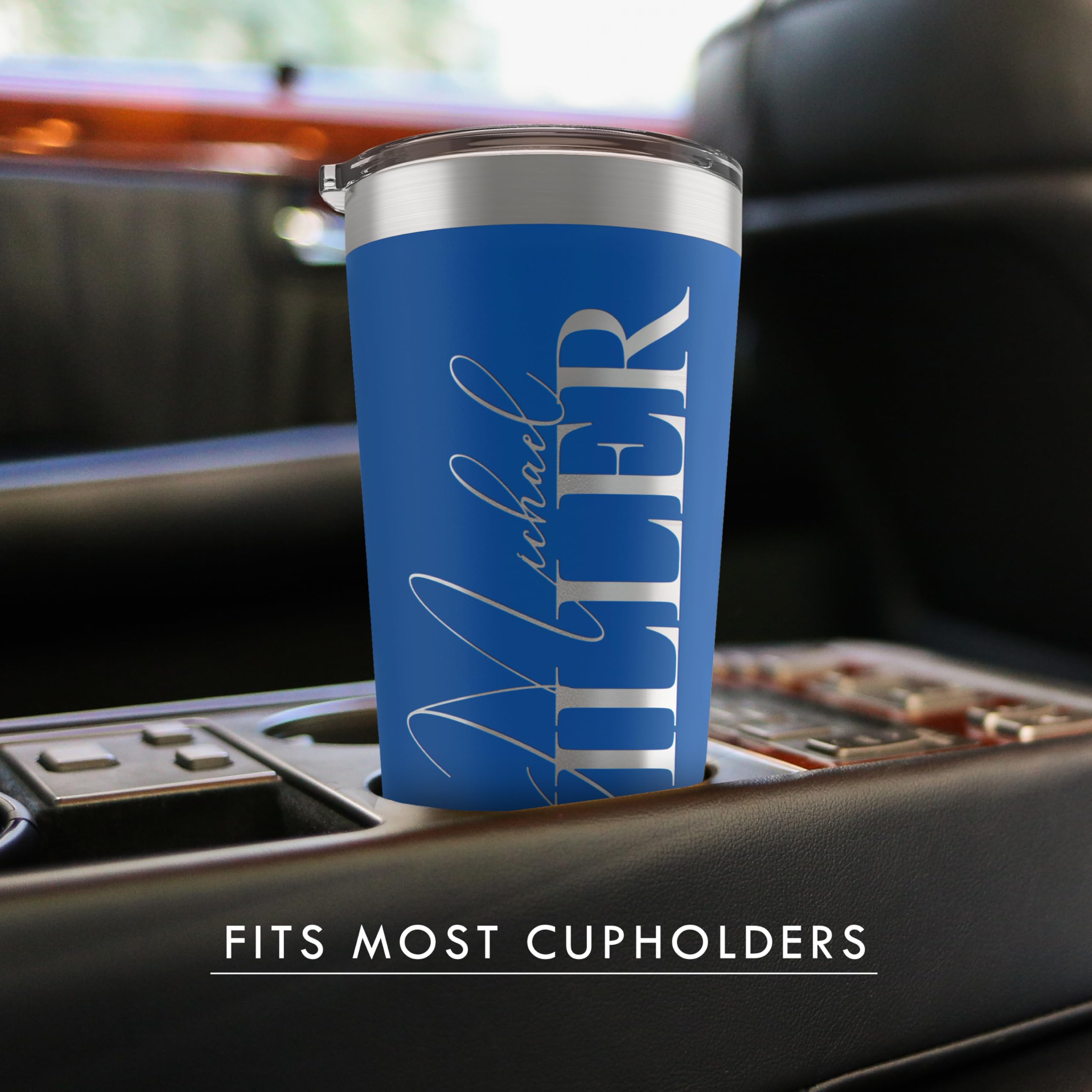 Personalized Burgundy Tumbler with Engraved Name - 30oz Double Wall Insulated Coffee Cup with Slider Lid - 12 Stylish Designs - Perfect Gift for Women, Mom, Her - Great for Office, Travel & Daily Hydration