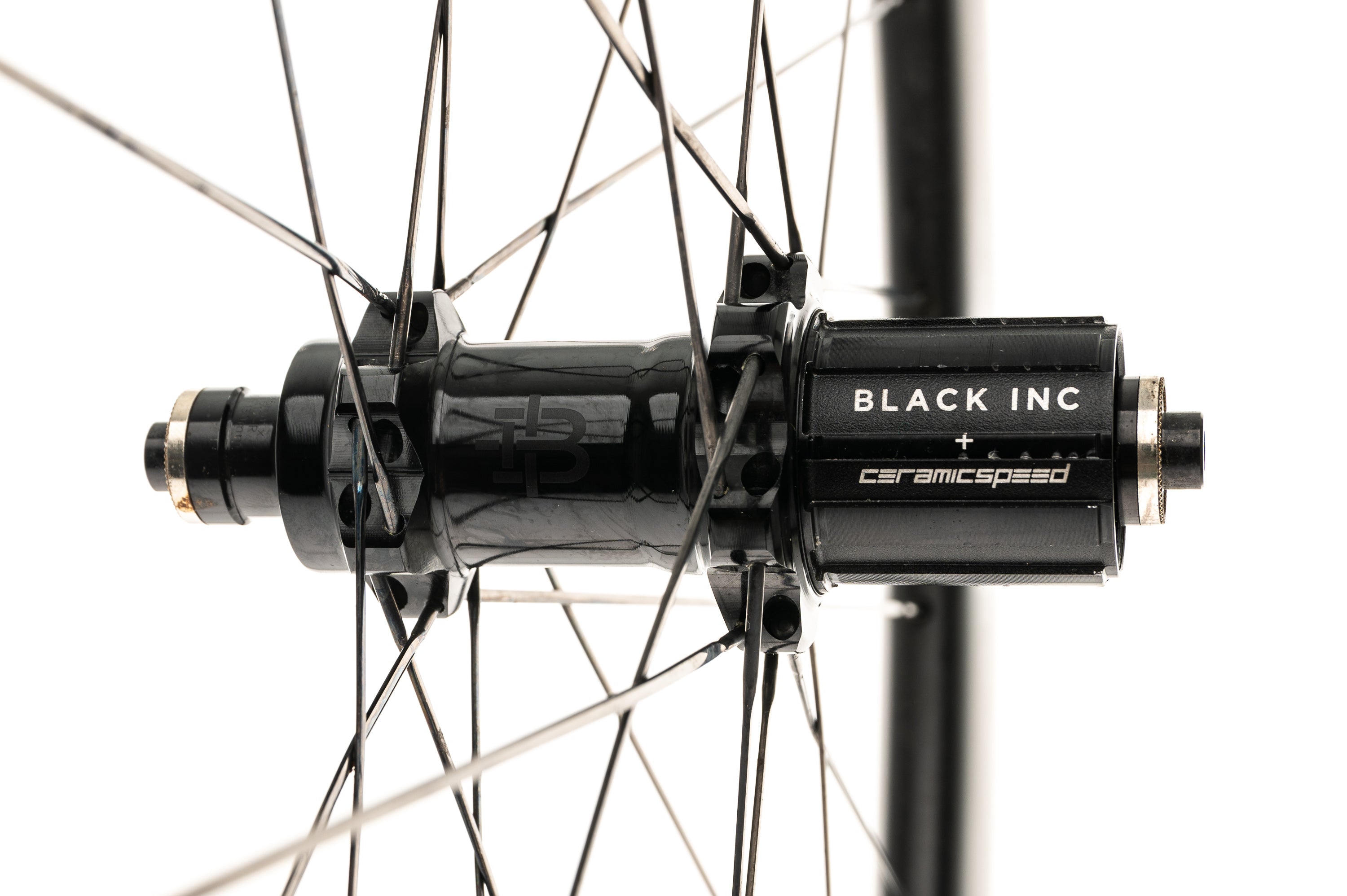 Black Inc. 50/30 Carbon Tubular 700c Wheelset - Lightweight Road Bike Wheels for Racing & Performance Cycling | Perfect for Triathlons, Time Trials & Competitive Road Riding
