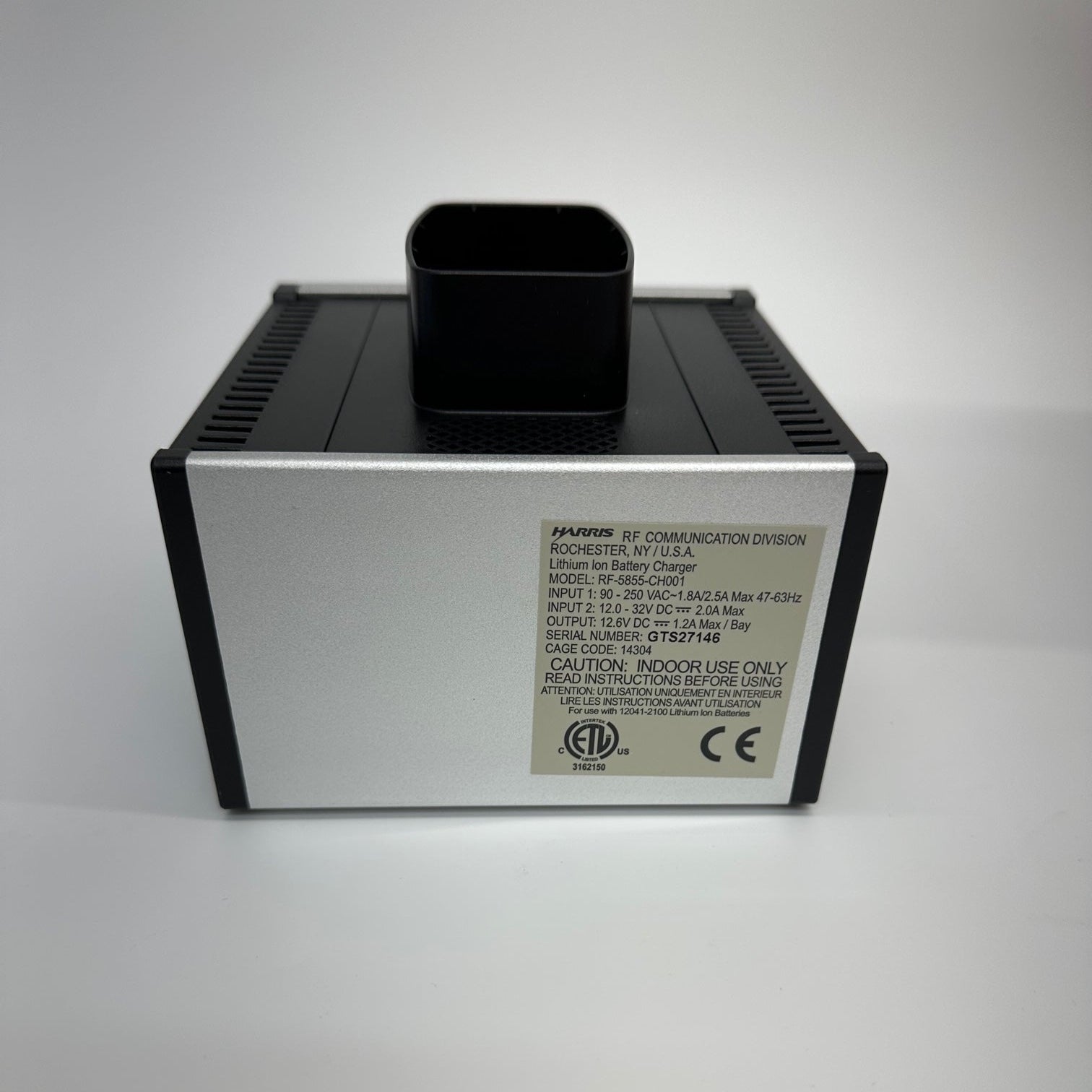 Harris RF 5855 CH001 Charger 6130 01 548 7481 - Genuine Replacement Charger for Falcon RF 5855 Radio - Perfect for Emergency Communications & Field Operations