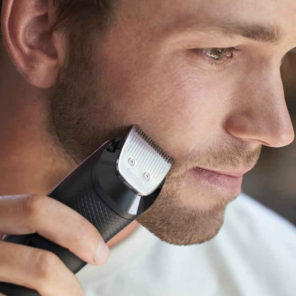 PHILIPS BT3222/14 Series 3000 Beard Trimmer for Men - Professional Cordless Mustache & Facial Hair Grooming Kit - Perfect for Home, Travel & Daily Grooming Routine