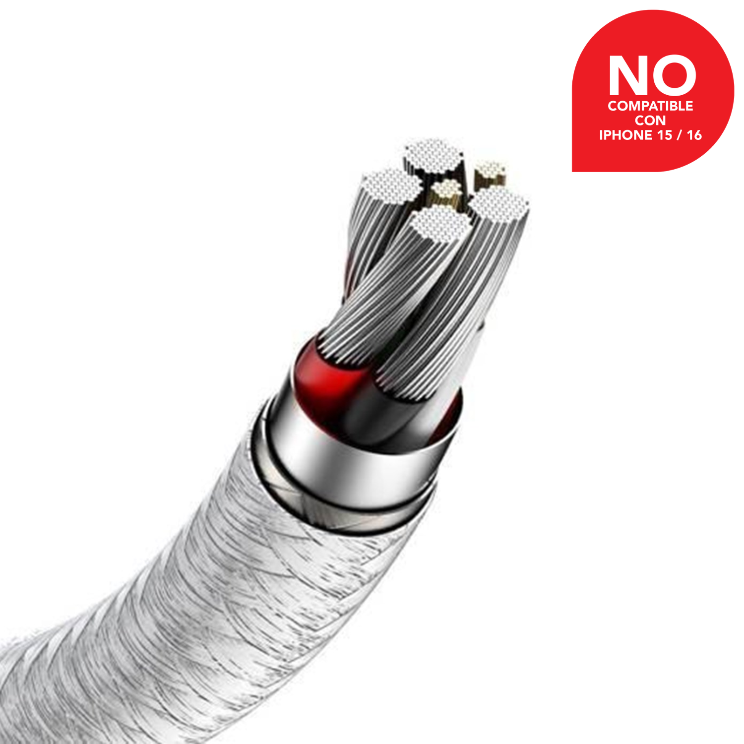 Baseus Cafule Premium 66W Fast Charging Cable 1M USB to Type C Metal White - Perfect for iPhone, Samsung, MacBook & More