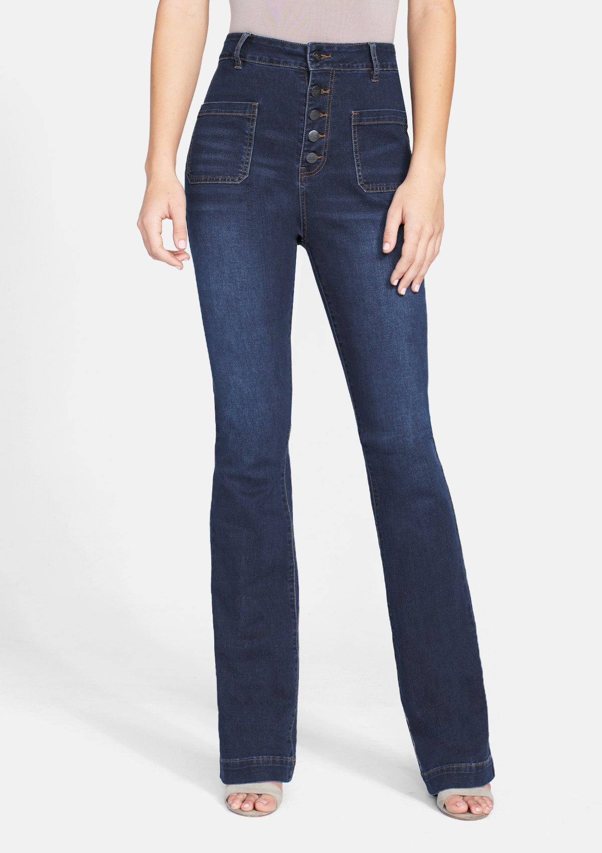 Tall Amanda High Rise Bootcut Jeans for Women - Stretchy Denim Pants with Flared Leg | Perfect for Casual Wear, Office & Night Out