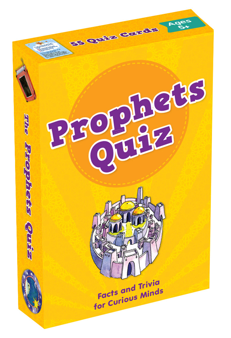 Biblical Prophets Quiz Cards - Fun & Educational Bible Trivia Game for Kids & Adults - Perfect for Sunday School, Bible Study & Family Game Night