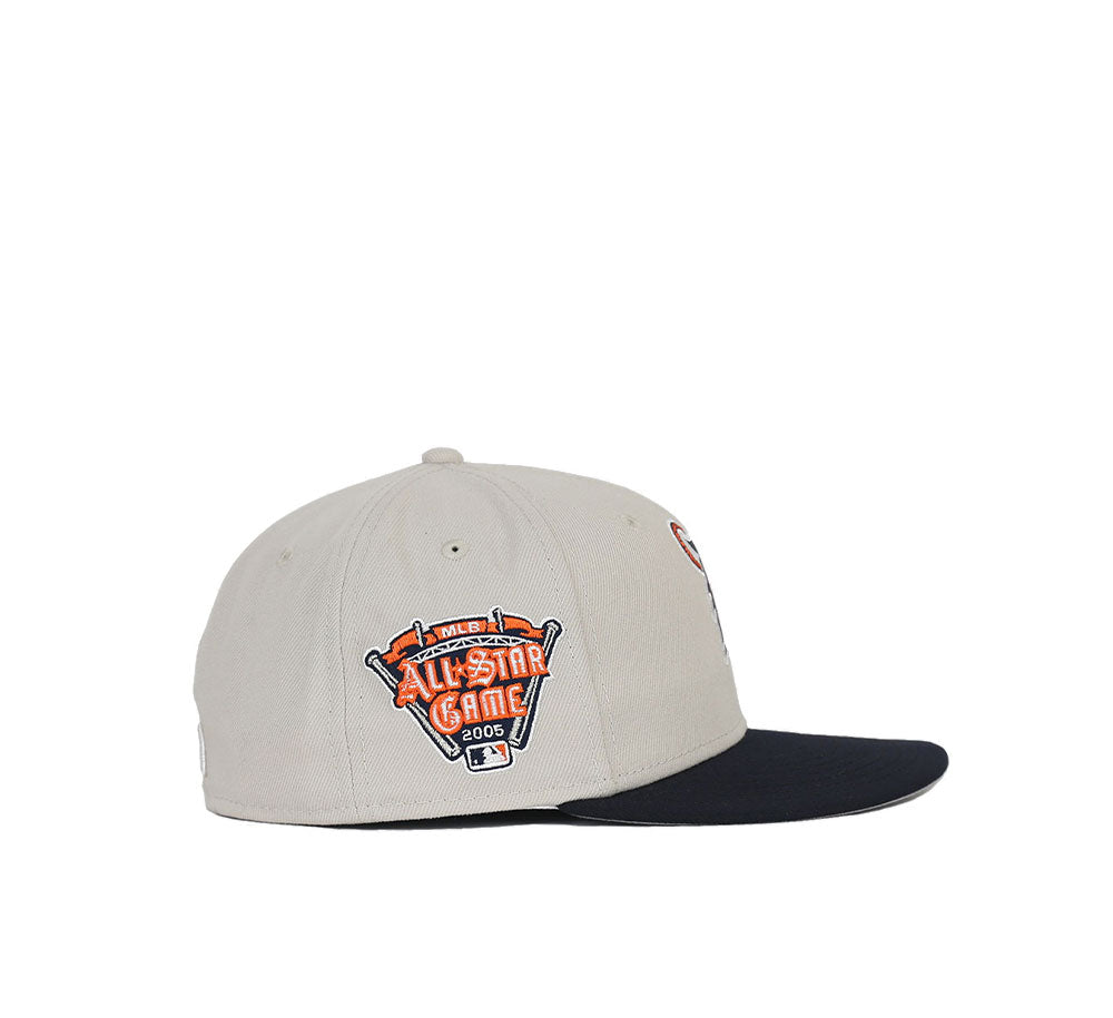Detroit Tigers 2005 All-Star Game 5950 Fitted Baseball Cap - Official MLB Hat for Fans & Collectors - Perfect for Games, Sports Events & Casual Wear