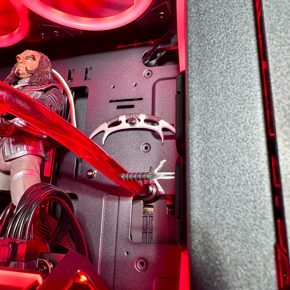 Geek Machine™ XL Star Trek Klingon Edition Gaming PC - High Performance Computer for Trekkies & Gamers | Perfect for Sci-Fi Gaming, Streaming & Collectors