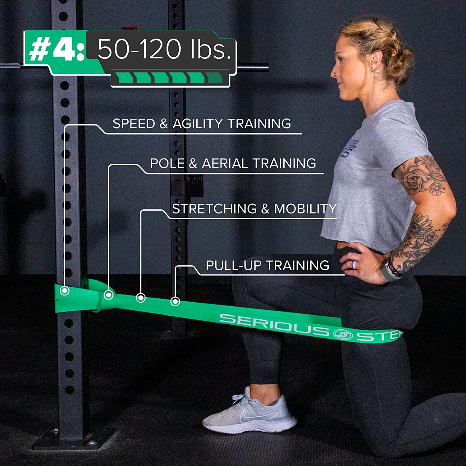 41 Heavy Resistance Bands (60-150 lbs) - Premium Workout Bands for Strength Training, Home Gym, CrossFit, and Physical Therapy
