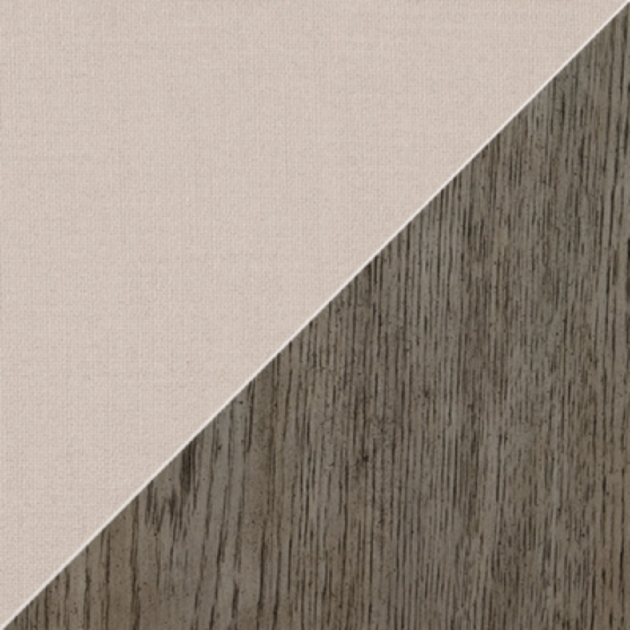 Anibecca Upholstered Panel Bed - Queen Size Weathered Gray Fabric Headboard - Modern Bedroom Furniture for Master & Guest Rooms