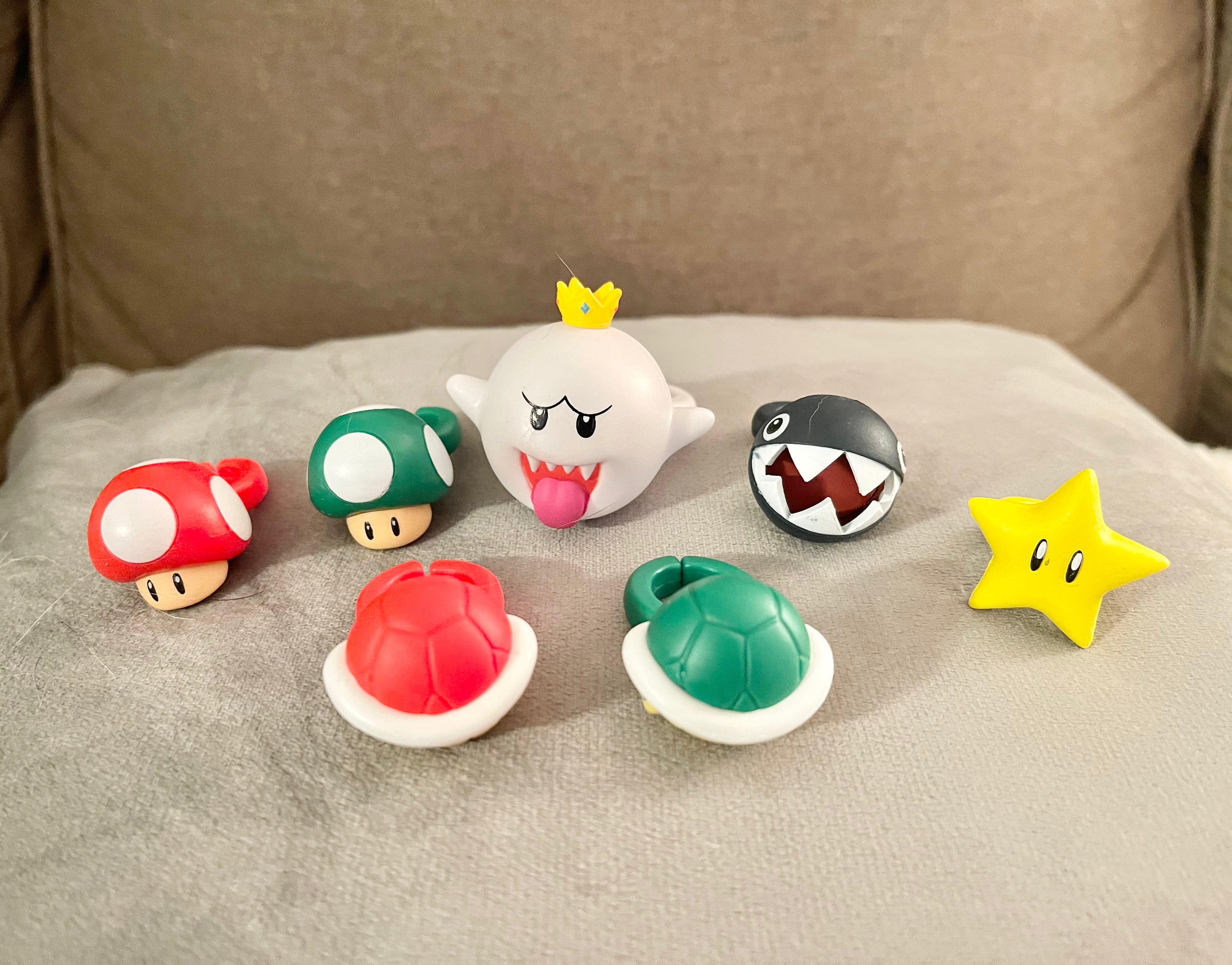 Super Mario Bros Rings - Official Nintendo Licensed Collectible Jewelry for Fans & Gamers - Perfect for Cosplay, Gifts, and Gaming Enthusiasts