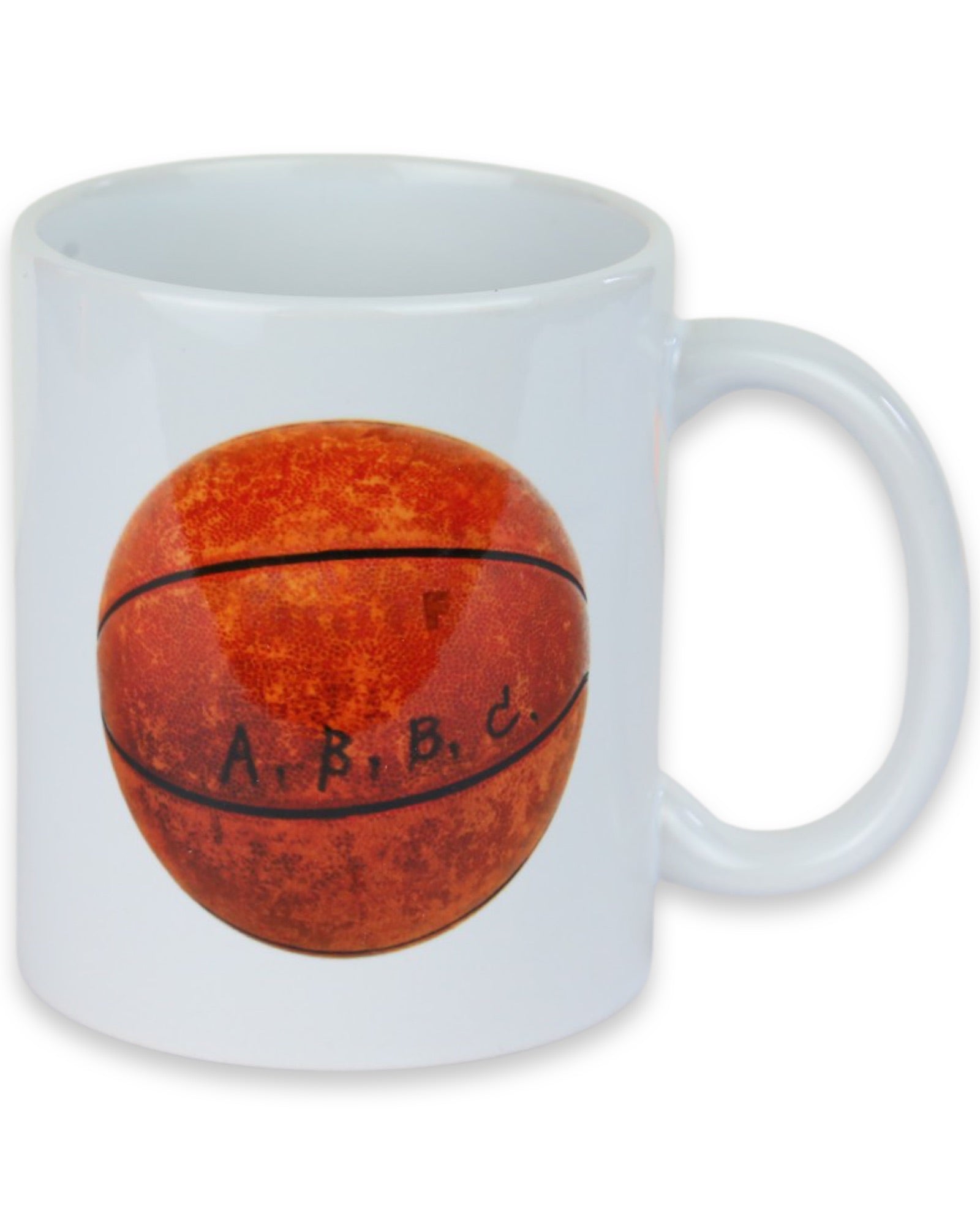 Basketball Themed Coffee Mug - Perfect for Basketball Fans & Gifts - Ideal for Home, Office & Game Day Use