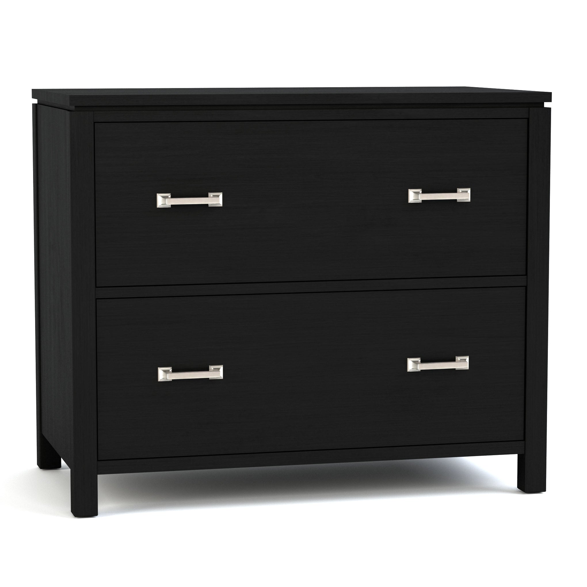Dwyer Two Drawer File Cabinet - Metal Office Storage Solution for Documents & Folders - Perfect for Home Office, School, or Workplace Organization