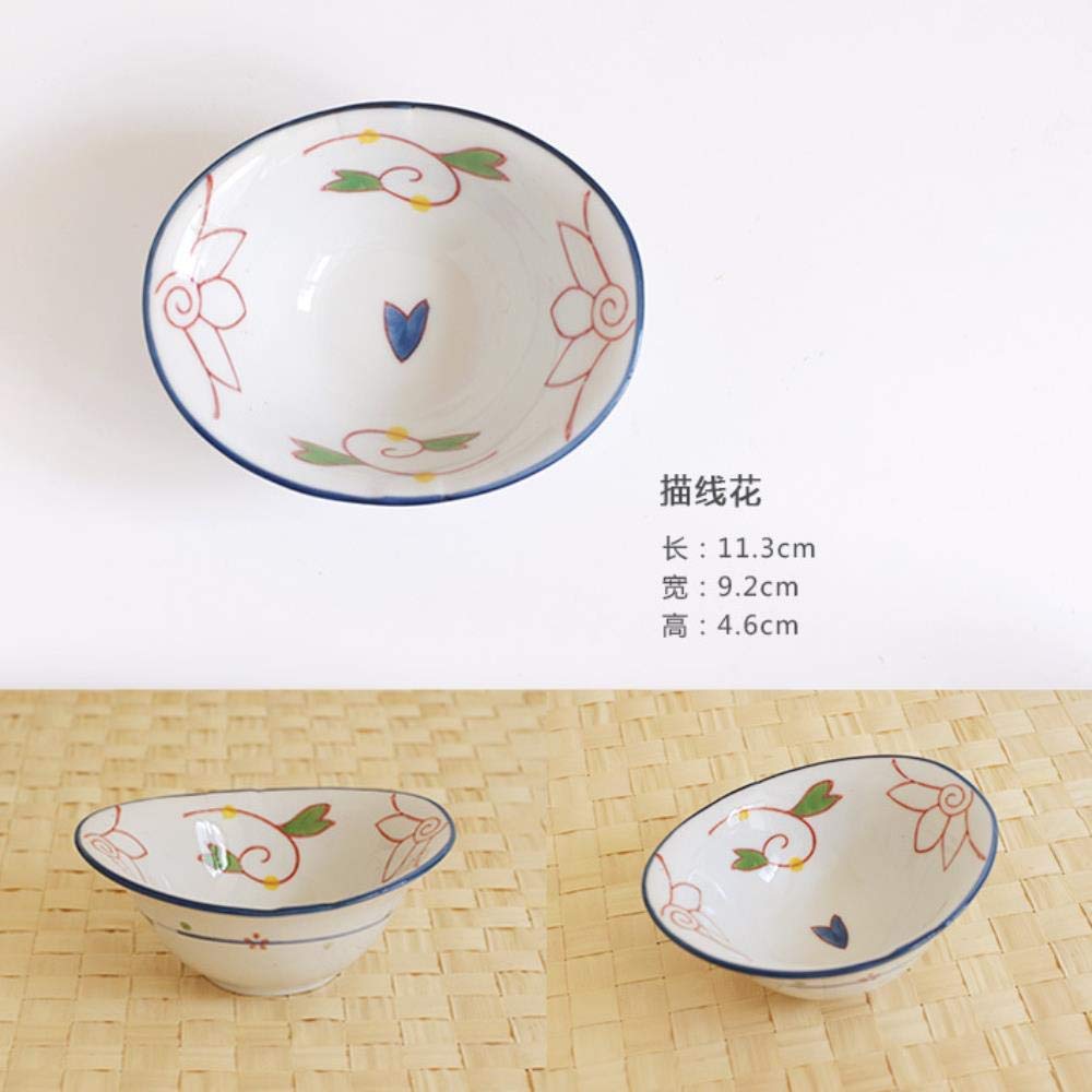 Premium Ceramic Dipping Bowls Set of 4 - Small Condiment Dishes for Soy Sauce, Spices & Seasonings - Elegant Tableware for Home Kitchen, Restaurants & Asian Cuisine - Dishwasher & Microwave Safe