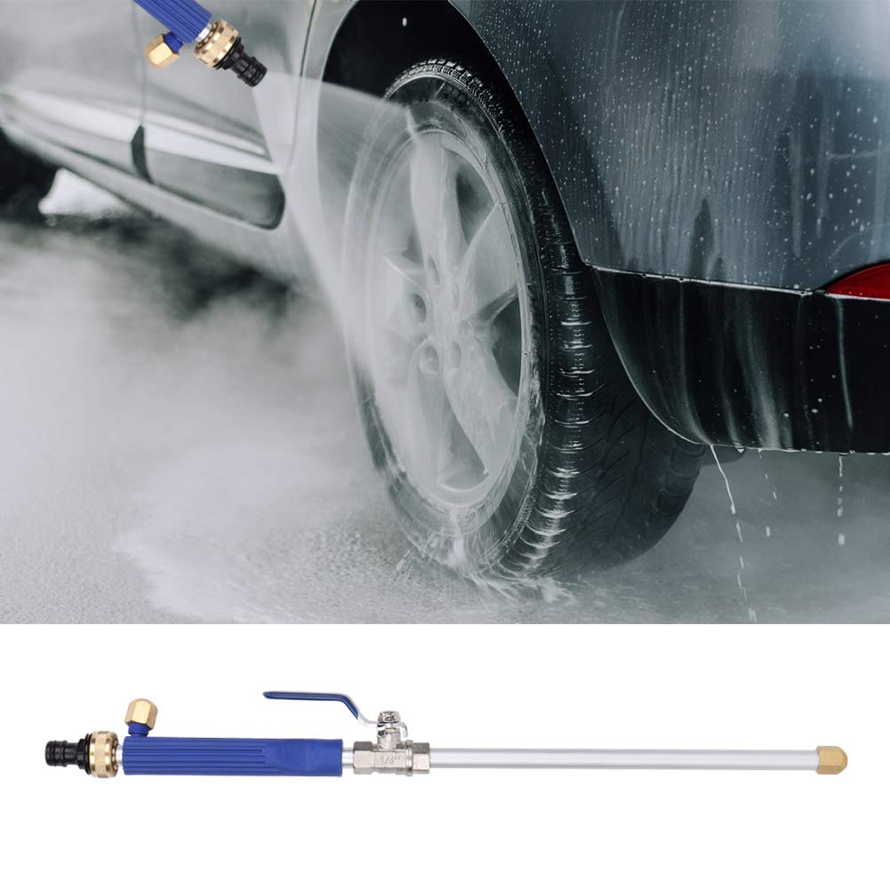 Hydro Jet High Pressure Wand - Aluminum Alloy Power Washer Spray Nozzle for Car Washing, Outdoor Window Cleaning & Patio Cleaning | Heavy Duty Water Jet Attachment for Pressure Washers
