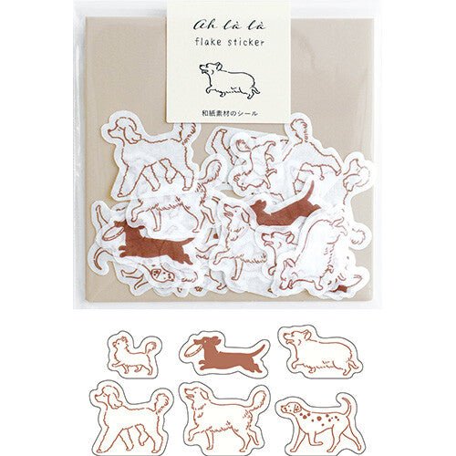 Ah La La Flake Stickers - Premium Decorative Stickers for Scrapbooking, Journals & DIY Crafts | EL COMMUN