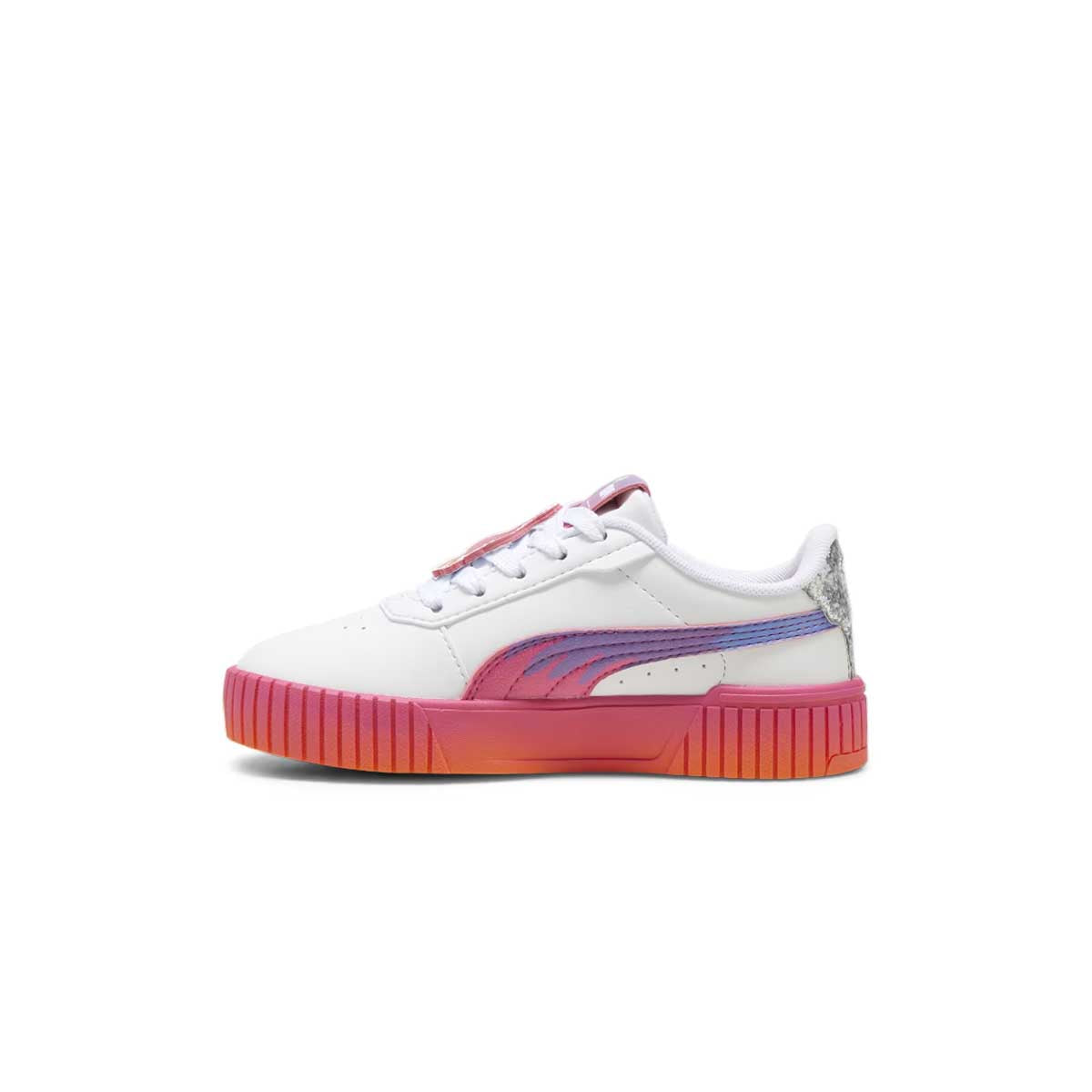 Trolls Kids Carina 2.0 Sneakers - Puma White Running Shoes for Boys & Girls | Comfortable Lightweight Athletic Shoes for School, Sports & Daily Wear