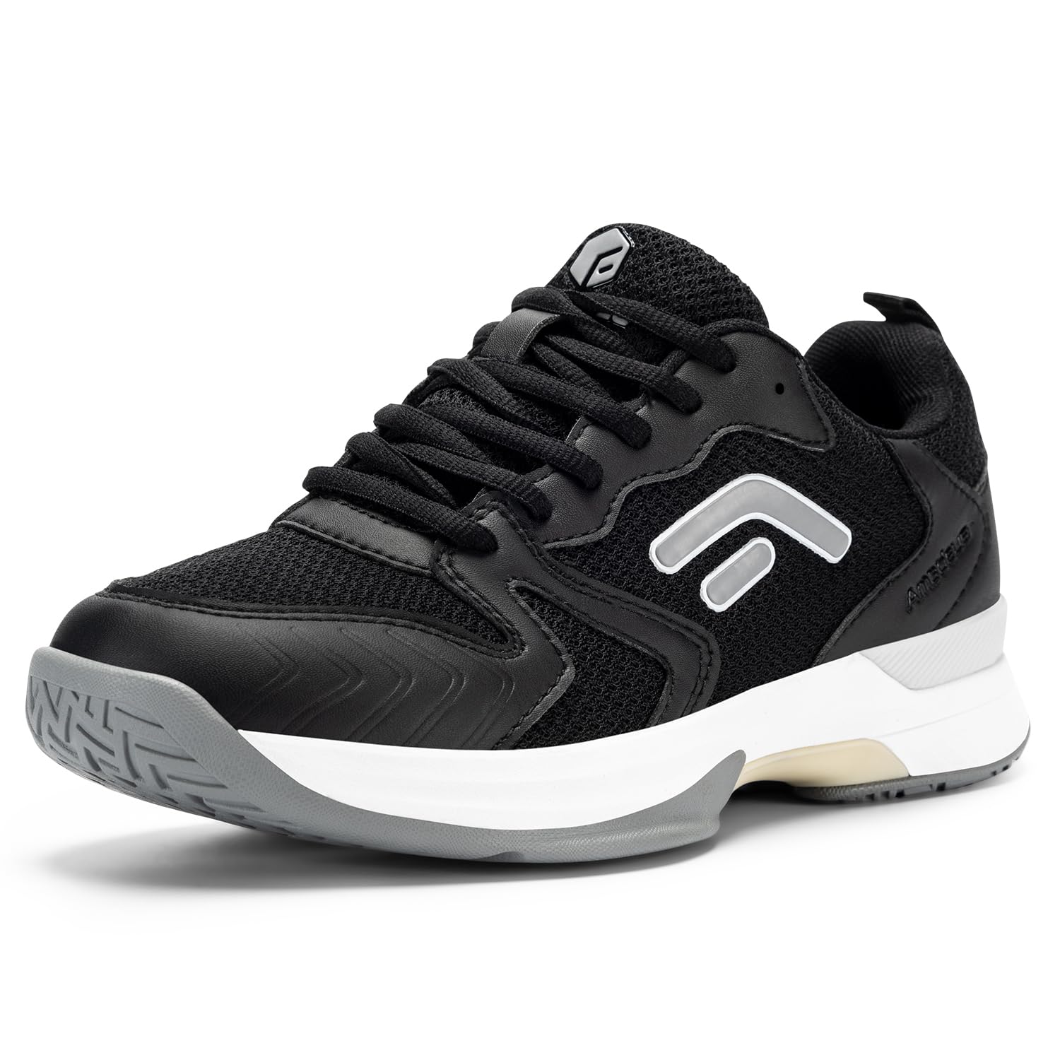 FitVille Women's Wide Width Pickleball Shoes - Court Tennis & Badminton Sneakers with Arch Support for Indoor & Outdoor Sports | Perfect for Pickleball, Tennis, Gym & Casual Wear