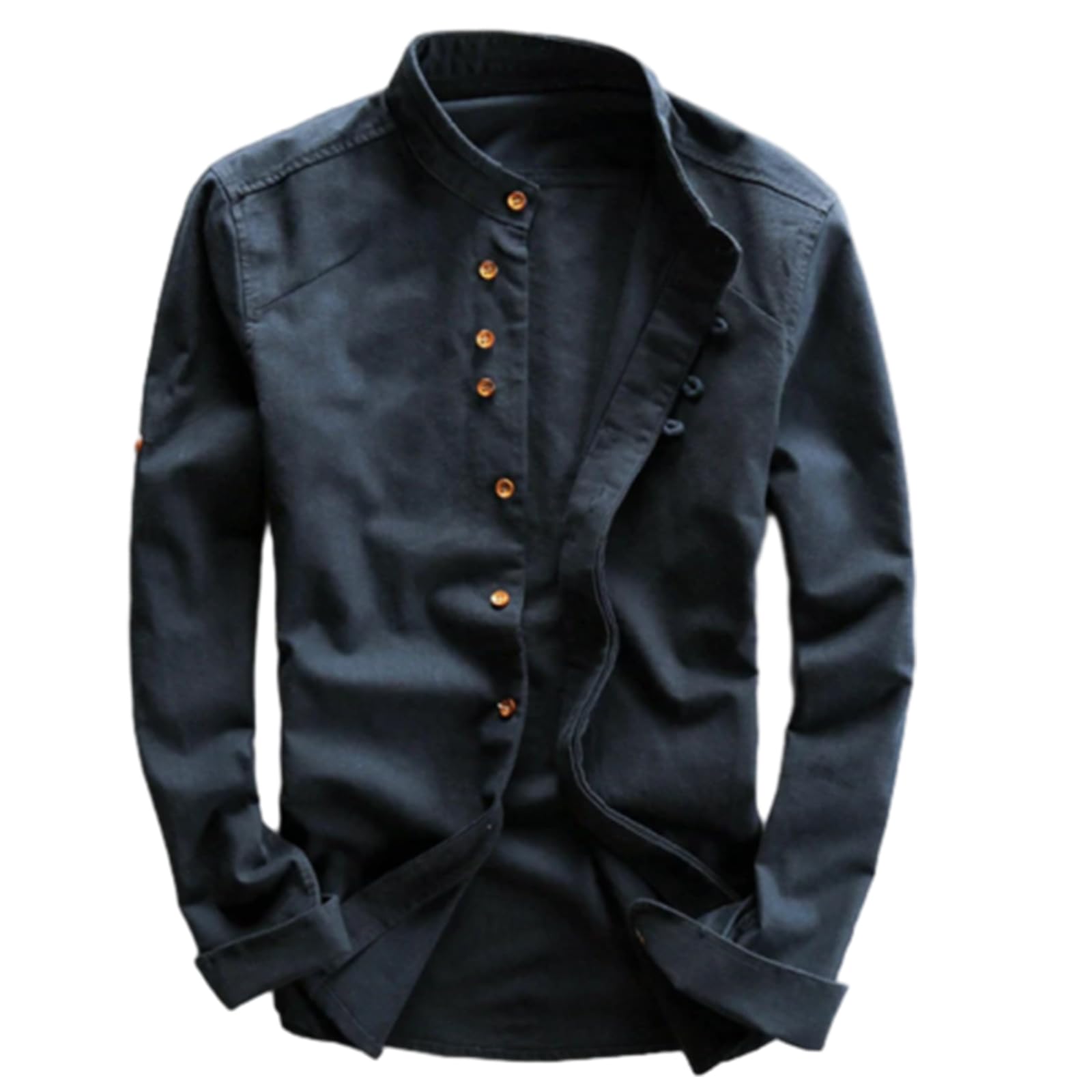 Soulona Japanese Style Men's Shirt - Casual & Trendy Asian-Inspired Top for Daily Wear, Work & Street Fashion