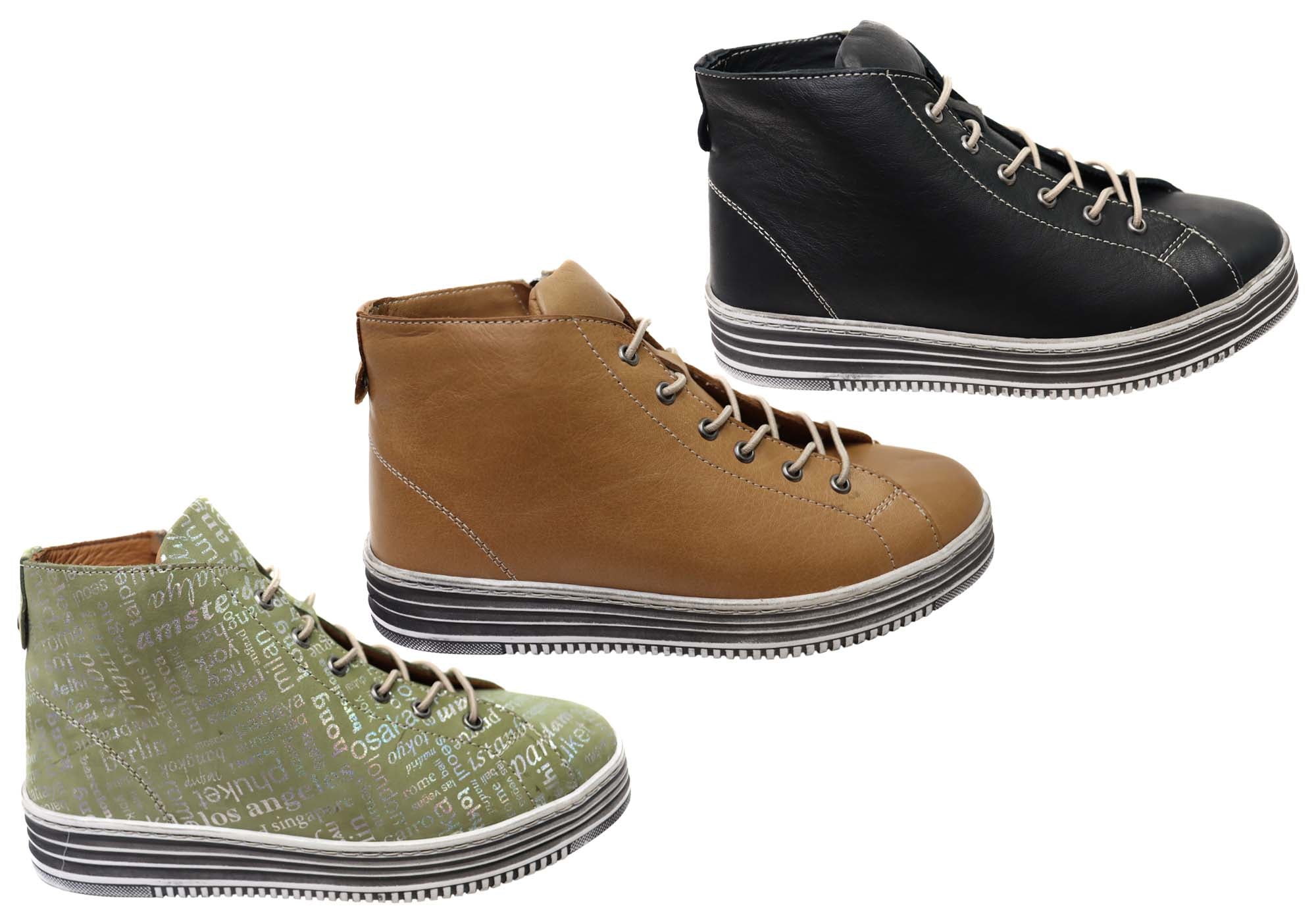 Orizonte Ivy Women's European Comfortable Leather Ankle Boots - Stylish & Supportive for Work, Travel & Everyday Wear