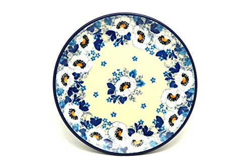 Handmade Polish Pottery Plate - 6.1/4