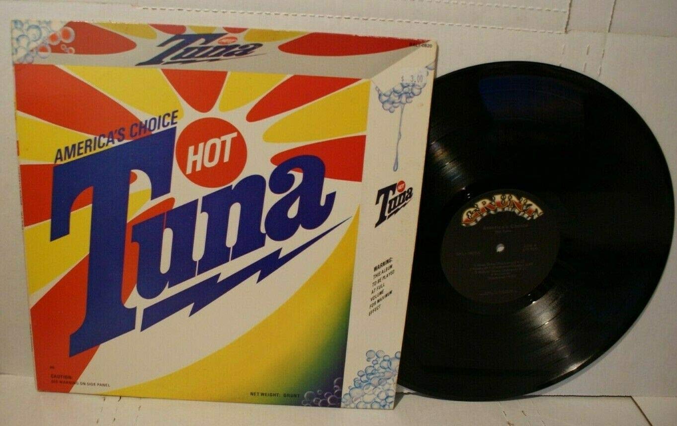 Hot Tuna - America's Favorite Vinyl Record - Grunt Records BFL1-0820 - Perfect for Music Collectors & Vintage Vinyl Enthusiasts