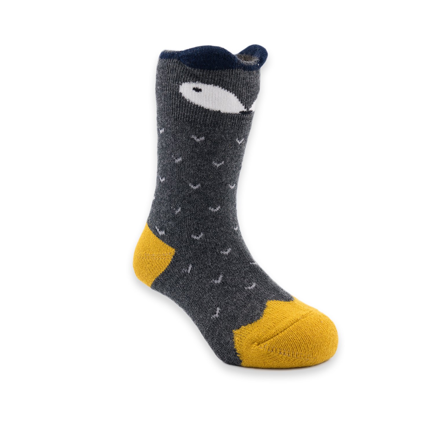3 Pairs Ultra Thick Warm Winter Socks for Toddlers - Soft Cotton Crew Socks for Baby Boys & Girls (0-24 Months) - Perfect for Cold Weather, Indoor Play & Outdoor Activities