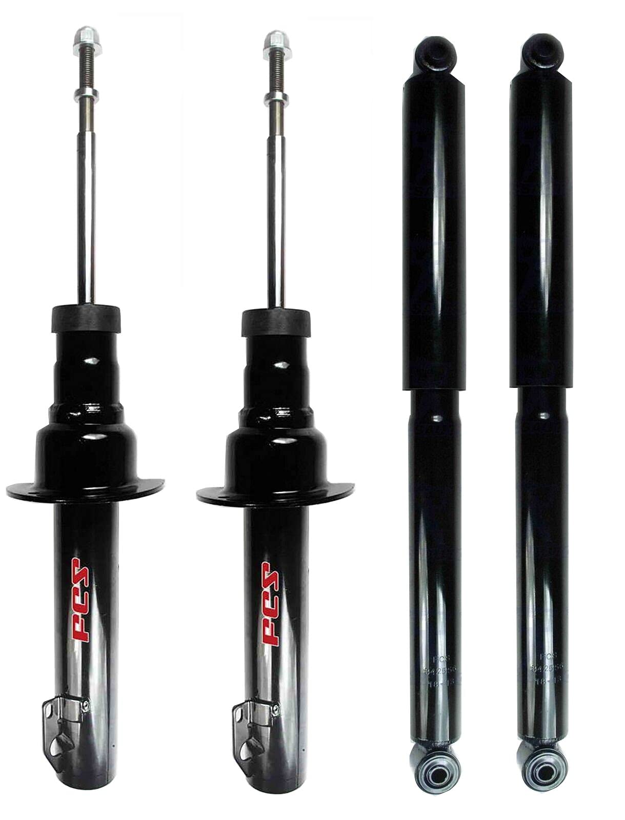 2005-2010 Jeep Grand Cherokee Front Struts & Rear Shock Absorbers Kit - Premium Replacement Suspension Parts for Smooth Ride - Perfect for Off-Roading & Daily Commuting