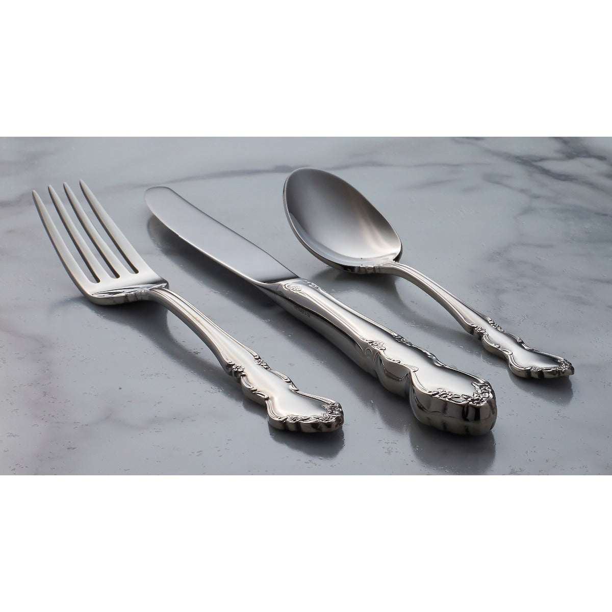 Premium Dover Dinner Knife Set of 4 - Stainless Steel Cutlery for Fine Dining, Restaurant & Home Use - Elegant Tableware for Dinner Parties & Special Occasions
