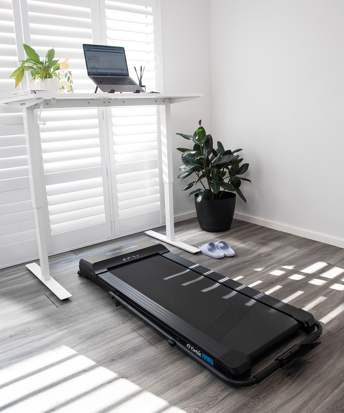 Starlite SL2 Under Desk Treadmill - Compact Walking Pad for Home & Office - Perfect for Work, Exercise & Multitasking