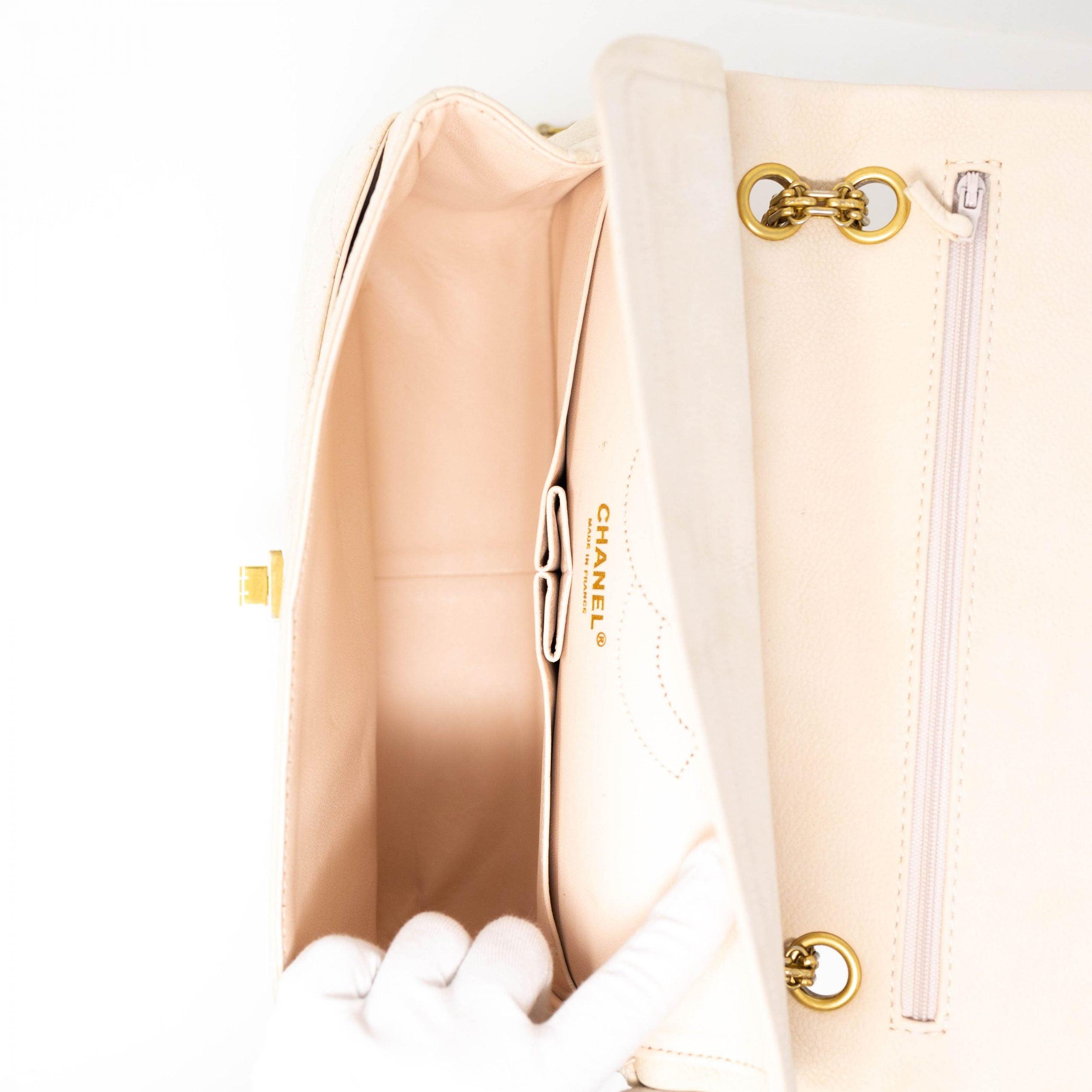 Chanel Beige 2.55 Reissue 226 Flap Bag - Authentic Luxury Handbag for Women | Perfect for Evening Events, Office & Special Occasions