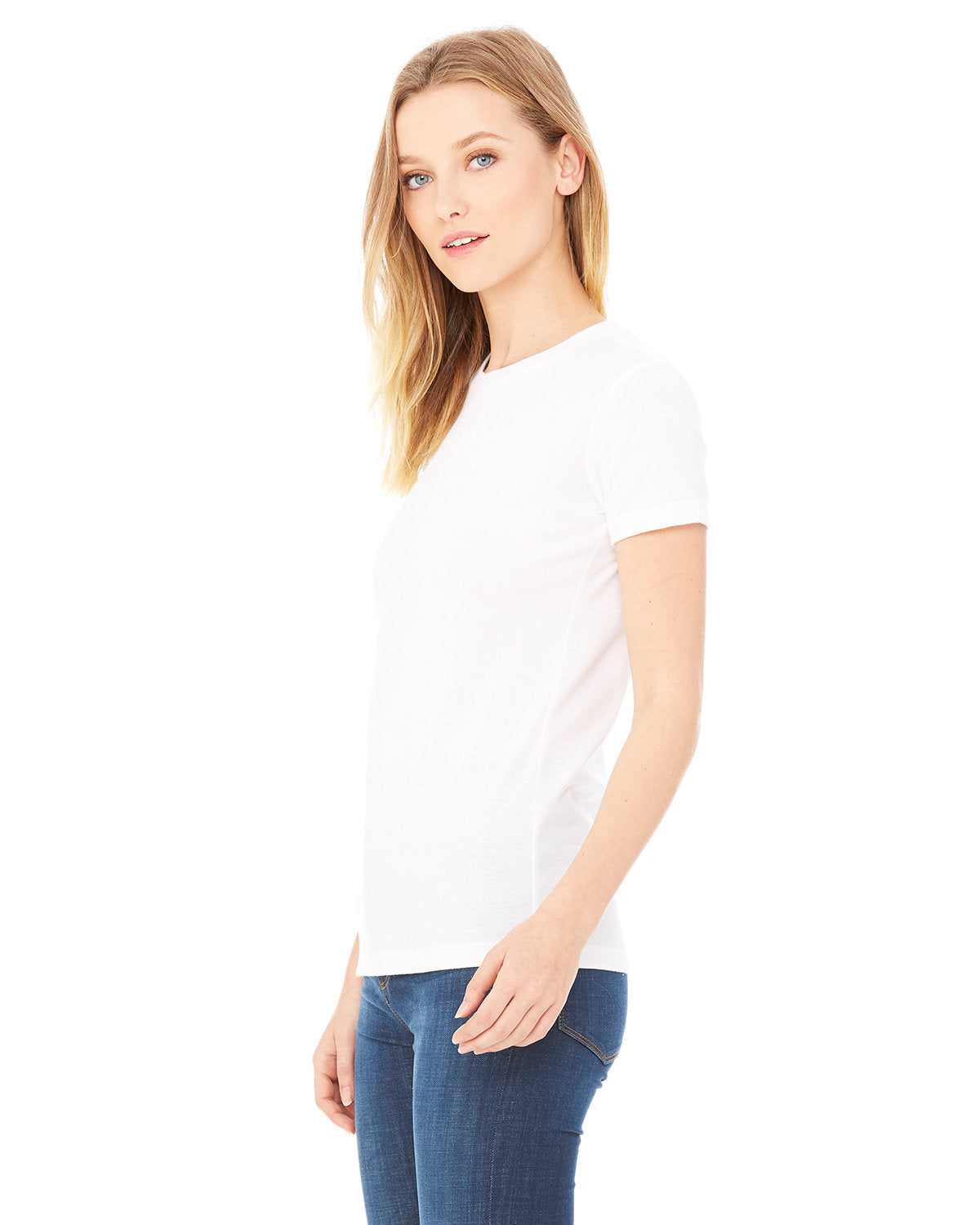 Bella + Canvas 6004 Women's Slim Fit Short Sleeve V-Neck T-Shirt - Soft Cotton Tee for Casual Wear, Gym & Everyday Outfits
