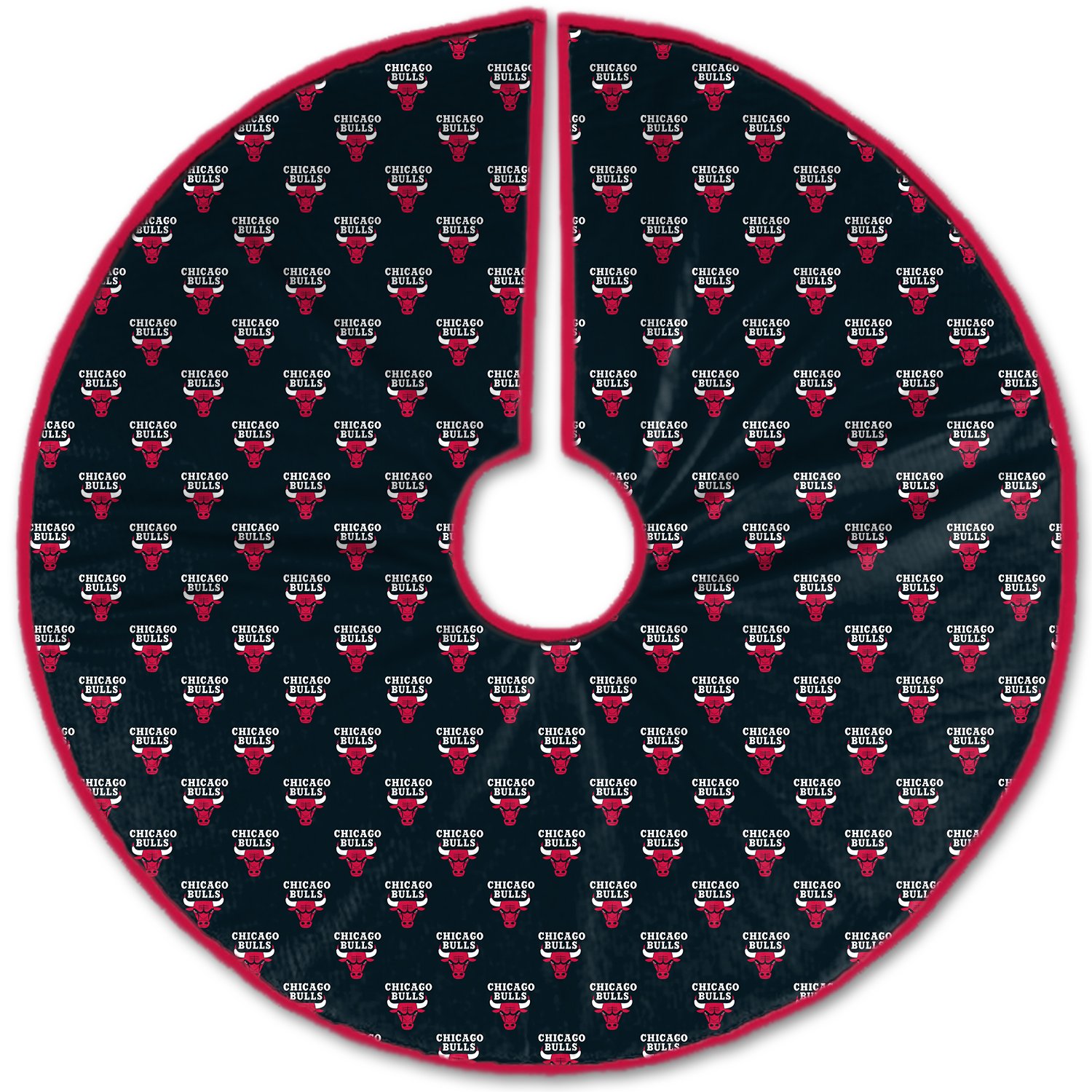 Pegasus Sports NBA Unisex Christmas Tree Skirt - Holiday Basketball Fan Decor for Christmas Party & Home Decoration