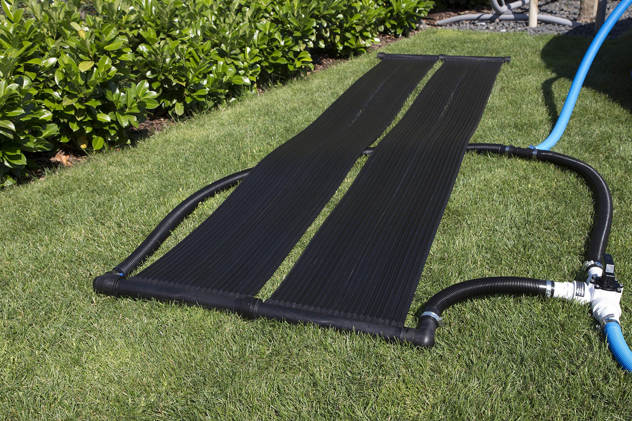 Speed Solar Sun 49120 Solar Pool Heater - 0.7 x 3m Low-Density Polyethylene for Pools up to 12m³ | 32/38mm Hose Connector | Energy Efficient & Eco-Friendly | Perfect for Backyard, Inground & Above Ground Pools