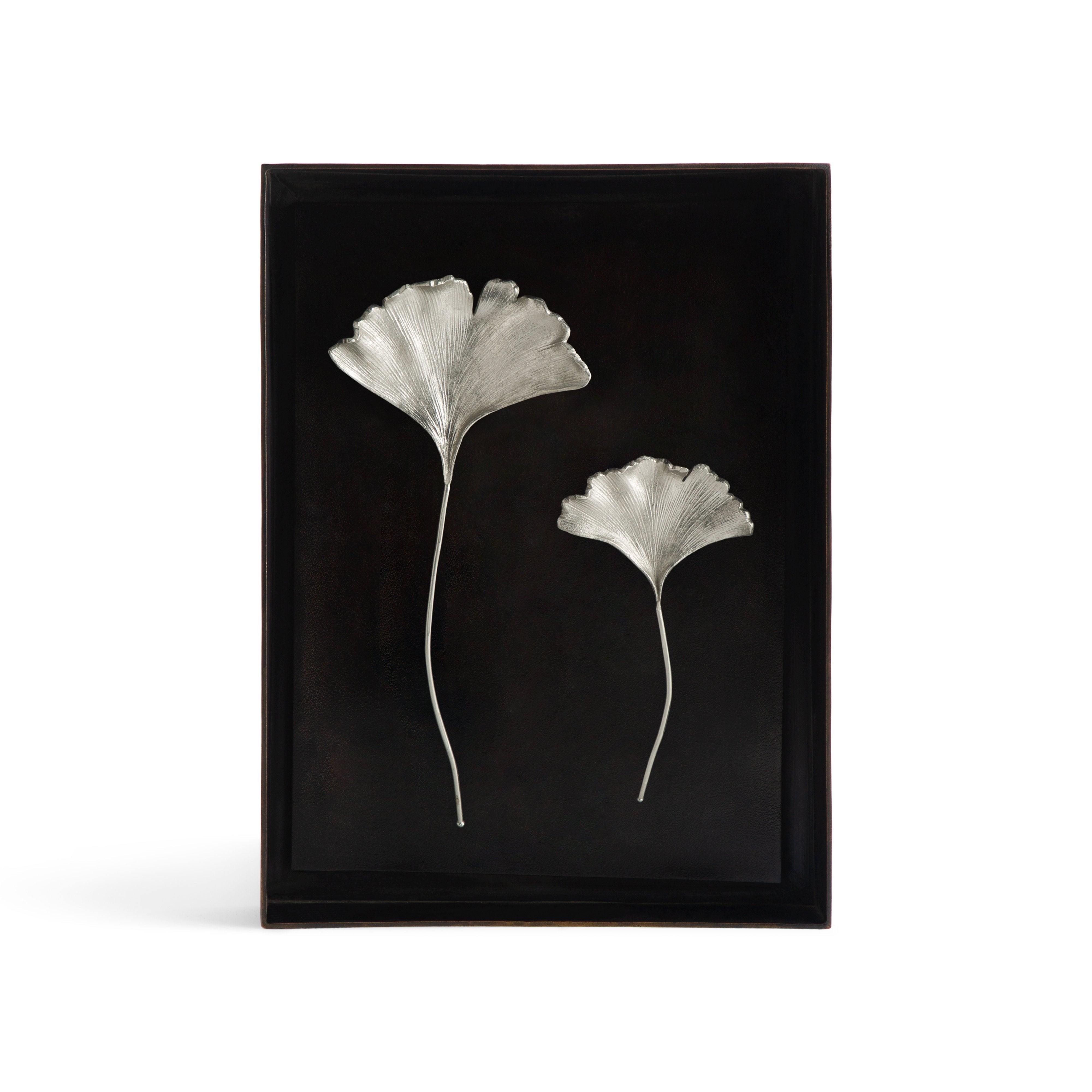 Ginkgo Leaf Shadow Box - Handmade Botanical Art for Home Decor, Perfect for Living Room, Bedroom & Office Wall Display
