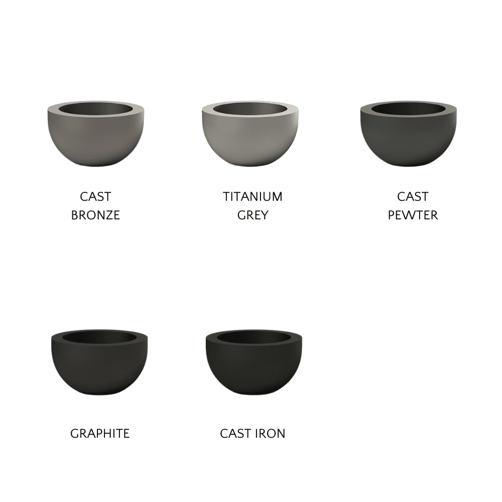 Stylish Capsule Outdoor Planter for Garden, Patio & Balcony - Modern Self-Watering Flower Pot for Plants & Succulents - Perfect for Home Decor & Small Space Gardening