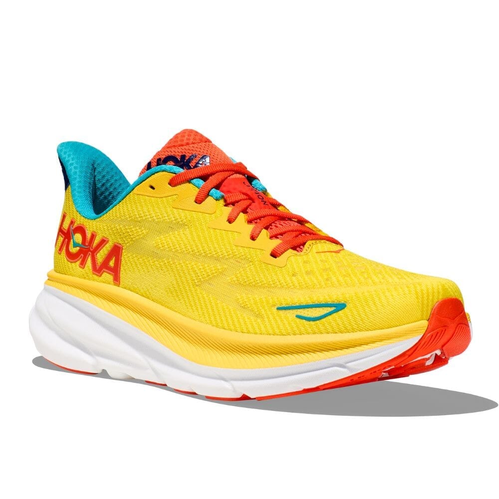 Hoka Men's Clifton 9 Wide Running Shoes - Lightweight Cushioned Sneakers for Road & Trail | Perfect for Jogging, Gym Workouts & Daily Walking