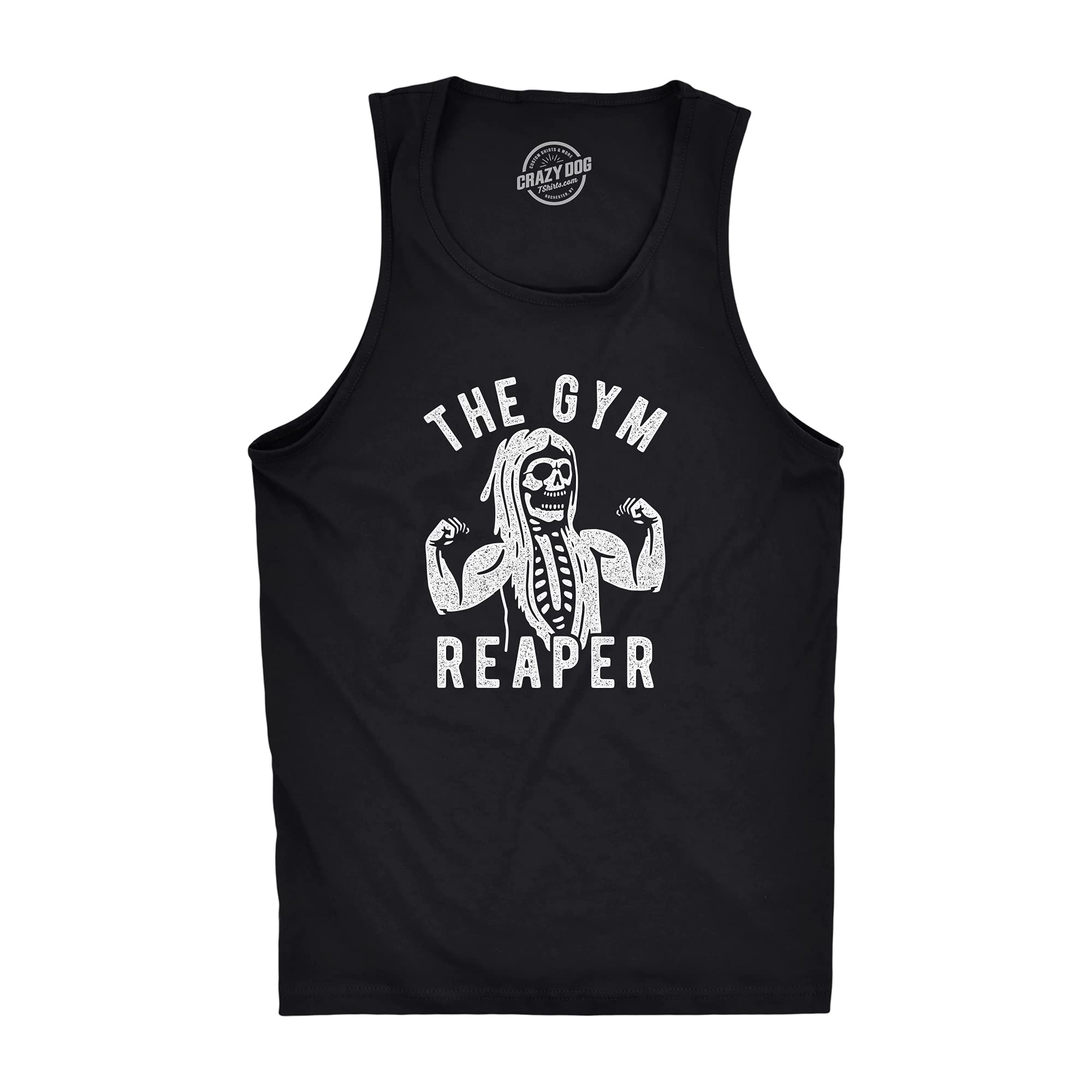 Funny Halloween Tank Tops for Men - Gym & Workout Shirts with Humorous Designs | Perfect for Halloween Parties, Costumes & Fitness Activities