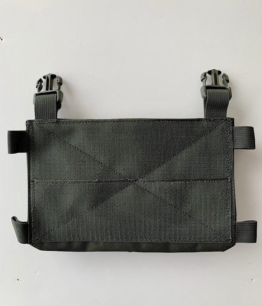 Modular Front Panel for QRF Plate Carrier - Tactical Molle Vest Accessory for Military & Airsoft - Perfect for Outdoor Training & Combat Simulation