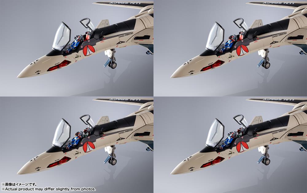 Bandai DX Chogokin Macross Plus YF-19 Isamu Alva Dyson Action Figure - Collectible Anime Robot Toy for Display & Play | Perfect for Fans & Model Enthusiasts