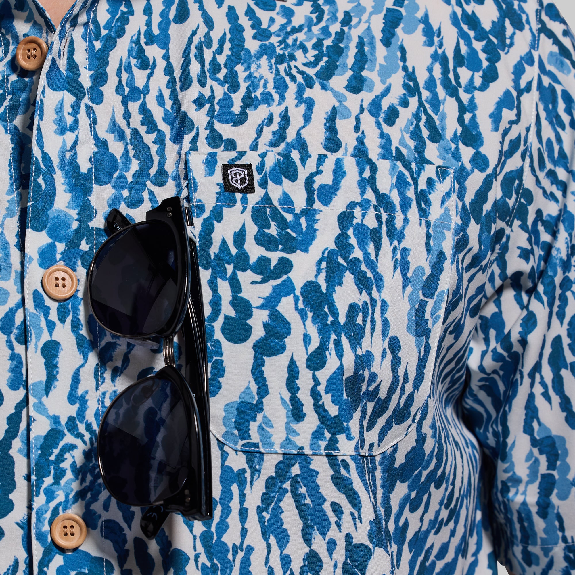 Voyager Button Up Shirt for Men - Casual & Stylish Breaker Design - Perfect for Outdoor Adventures, Travel, and Everyday Wear