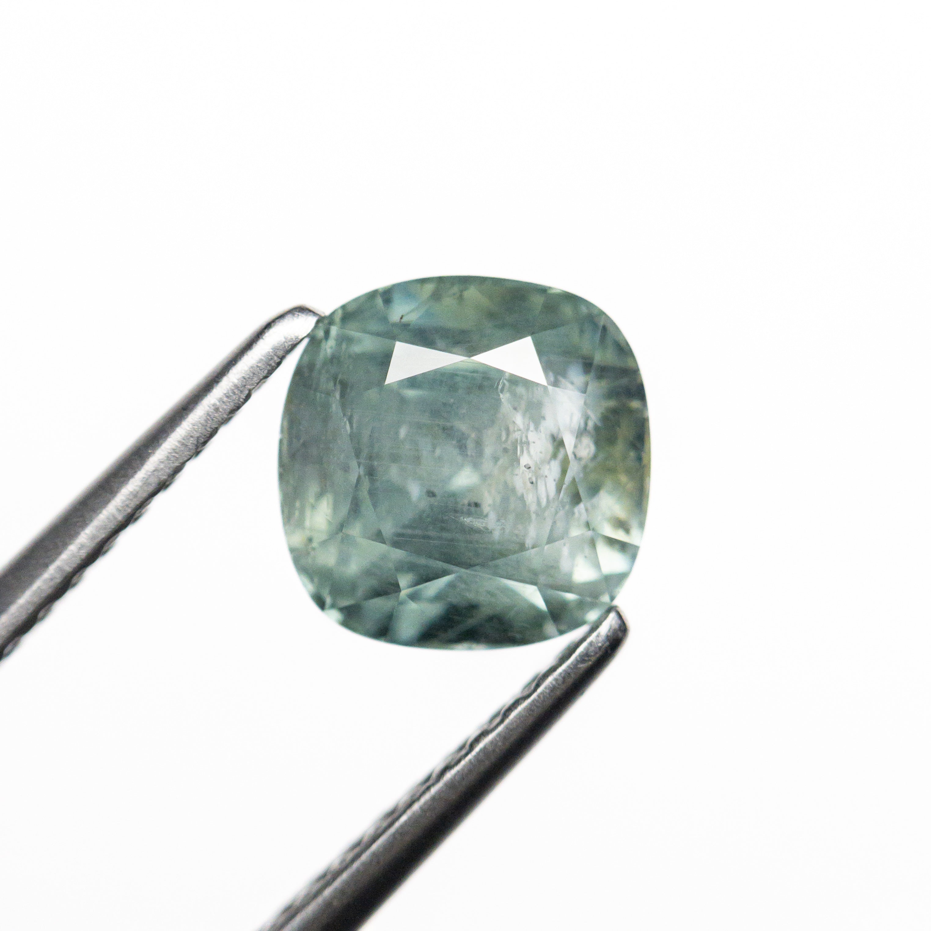 2.45ct Cushion Cut Blue Sapphire Gemstone - 6.92x6.88x5.71mm Natural Loose Sapphire for Jewelry Making, Engagement Rings & Fine Jewelry - Perfect for Bridal, Anniversary & Special Occasion Gifts