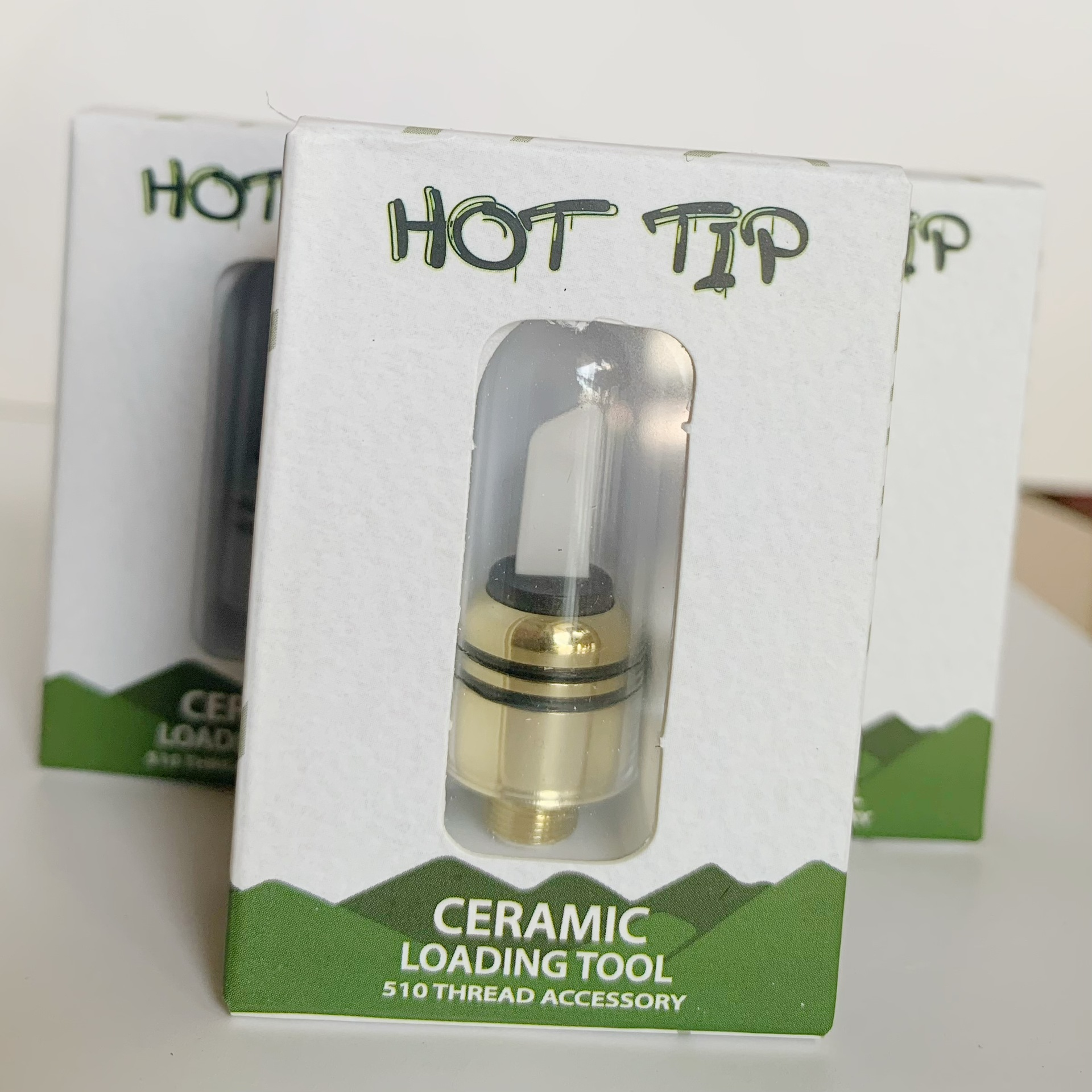 510 Thread Ceramic Hot Knife - Wax Heating Tip Dab Tool for Concentrates | Perfect for Dabbing, Wax Melting & Cannabis Extraction Accessories
