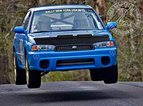 Subaru Legacy Hood Bra Cover 1995-1999 - Custom Fit Car Bonnet Mask Protector for Paint Protection & Road Debris - Perfect for Daily Commute & Road Trips