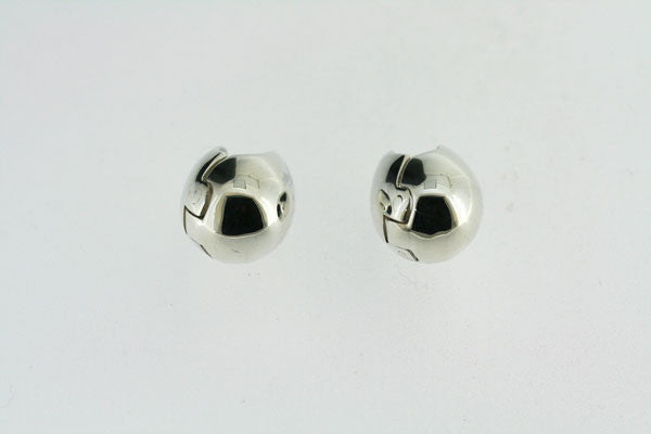 Stylish Egg Hinge Earrings for Women - Dainty Gold/Silver Stud Earrings for Daily Wear - Perfect for Office, Date Night & Special Occasions