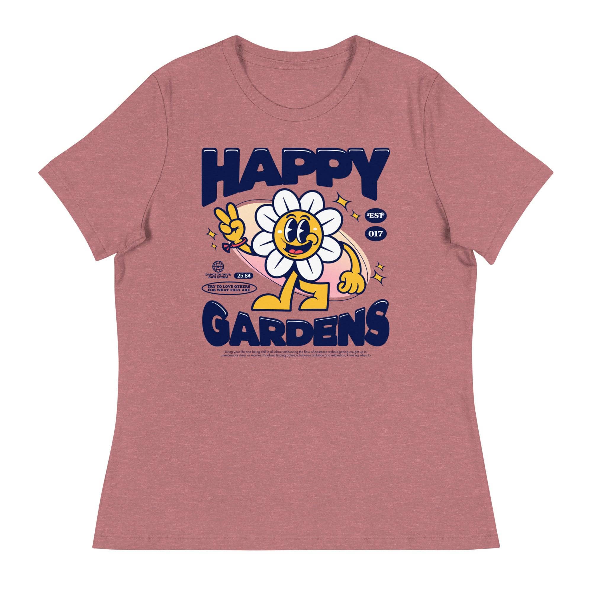 Happy Gardens Graphic T-Shirt - Comfortable Cotton Tee for Men & Women - Perfect for Casual Wear, Outdoors & Gardening