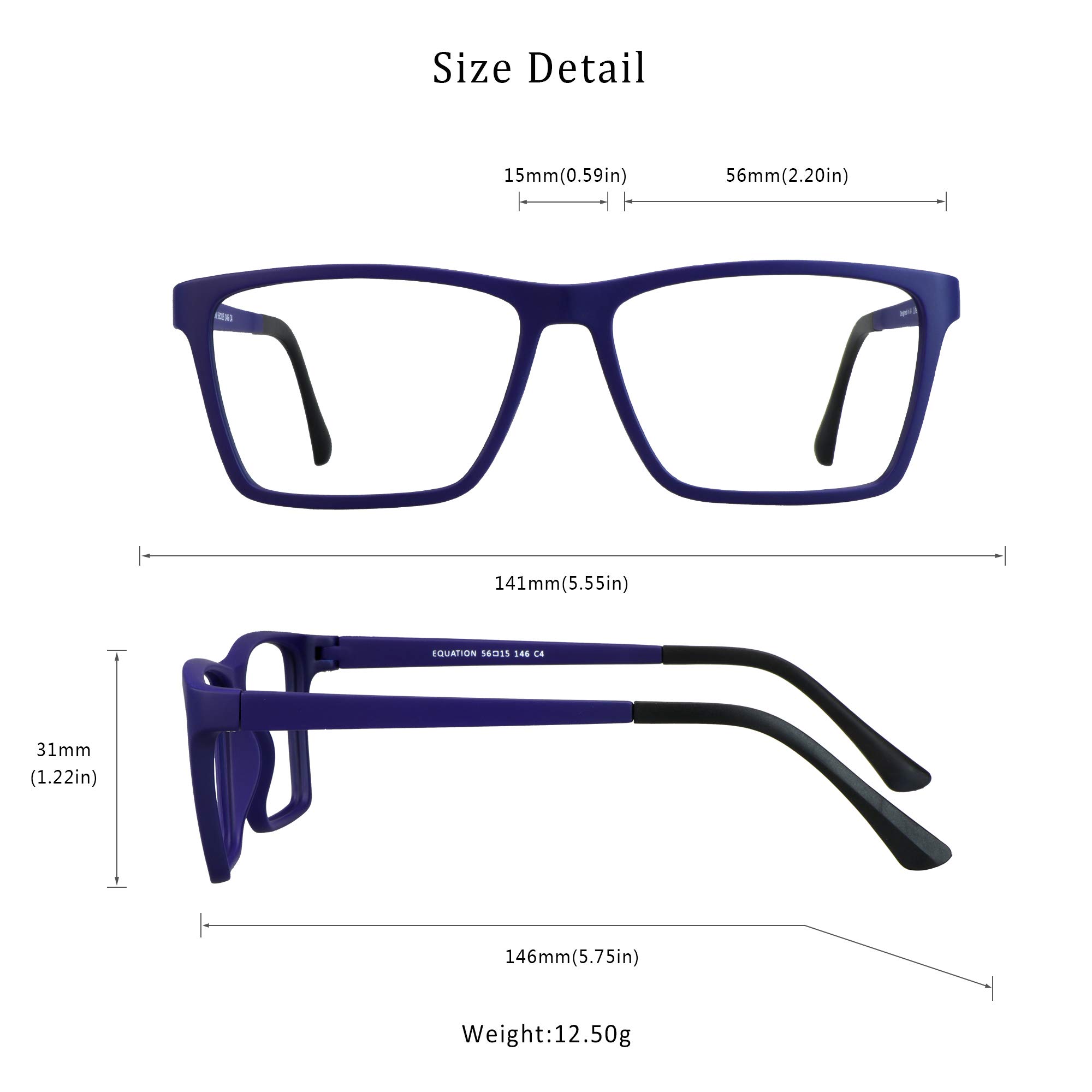 LifeArt Blue Light Blocking Reading Glasses - Anti-Eyestrain Computer Glasses for Women & Men - Gaming & TV Glasses with Anti-Glare Coating - Perfect for Office Work, Online Classes & Screen Time