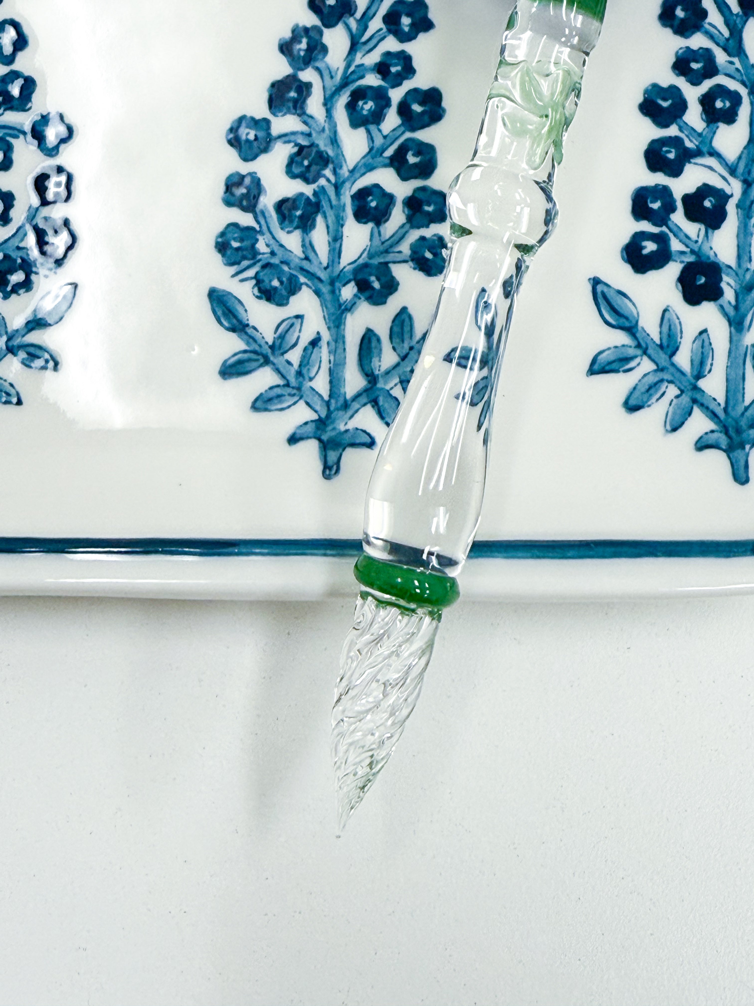 Bluebonnet Glass Dip Pen - Limited Edition Calligraphy Pen for Hand Lettering, Art & Craft - Perfect for Journaling, Scrapbooking & Gift Writing
