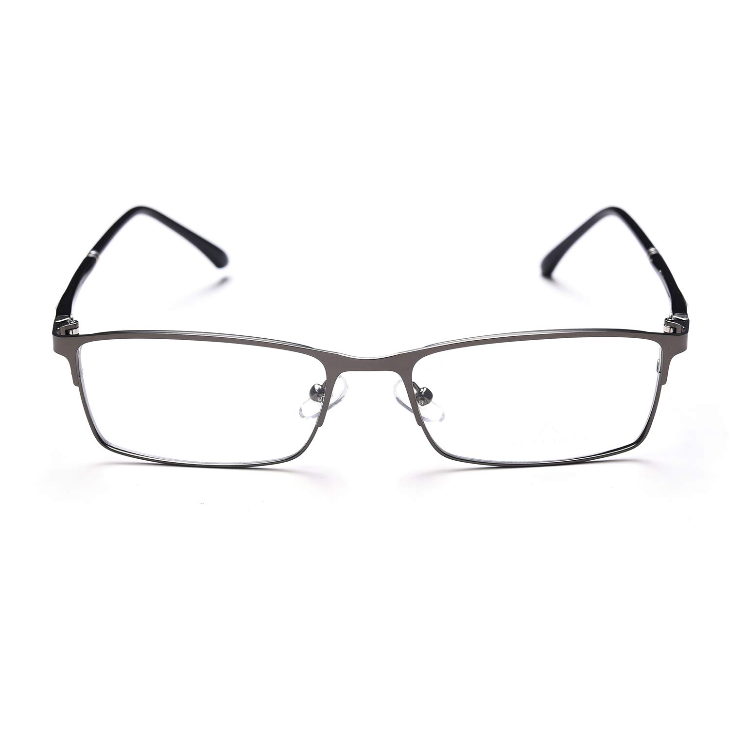 Lightweight Blue Light Blocking Reading Glasses for Men & Women - Anti-Eye Strain Computer Glasses with Metal Frame - Perfect for Office Work, Gaming & Screen Time